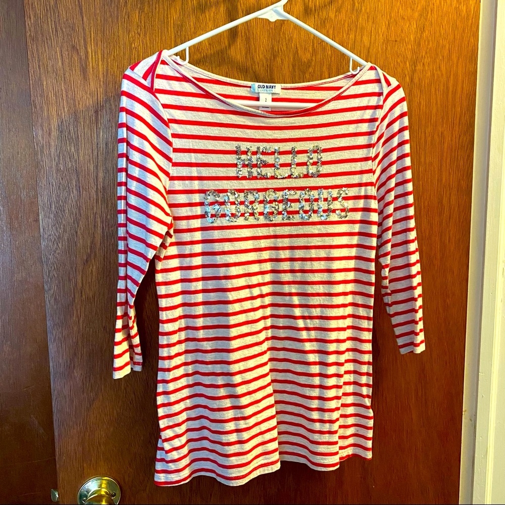 3/4 sleeve top